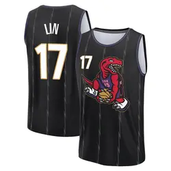 Jeremy Lin Toronto Raptors Men's Fast Break Fanatics 2024/25 City Edition Jersey - Black